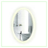 LED 20"x30" Oval Bathroom Mirror Lighted With Dimmer & Defogger