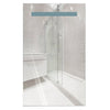 LED 18"X30" Medicine Cabinet Lighted Sliding Mirror + Electrical Outlet + 2 Glass Shelves