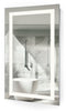LED Vanity Mirror 18"x30" Bathroom Lighted Mirror With Dimmer & Defogger