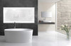 Large 60 Inch X 30 Inch LED Bathroom Mirror Lighted Vanity Mirror Includes Dimmer & Defogger