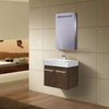 LED 18"X30" Medicine Cabinet Lighted Sliding Mirror + Electrical Outlet + 2 Glass Shelves