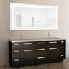 Large 60 Inch X 30 Inch LED Bathroom Mirror Lighted Vanity Mirror Includes Dimmer & Defogger