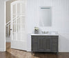 LED 18"X30" Medicine Cabinet Lighted Sliding Mirror + Electrical Outlet + 2 Glass Shelves