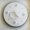 LED 22" Round Bathroom Mirror Lighted With Dimmer & Defogger