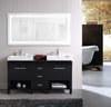 Large 60 Inch X 30 Inch LED Bathroom Mirror Lighted Vanity Mirror Includes Dimmer & Defogger