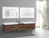 LED Lighted 24"x36"  Bathroom Mirror With Dimmer & Defogger