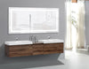 Large 60 Inch X 30 Inch LED Bathroom Mirror Lighted Vanity Mirror Includes Dimmer & Defogger