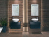 LED 18"X30" Medicine Cabinet Lighted Sliding Mirror + Electrical Outlet + 2 Glass Shelves