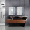 18"X30" Medicine Cabinet w Sliding Mirror + 3 Glass Shelves