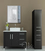 18"X30" Medicine Cabinet w Sliding Mirror + 3 Glass Shelves